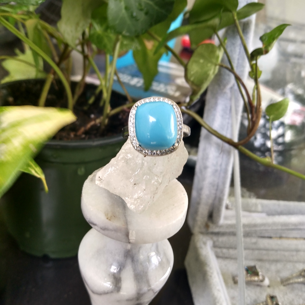 All Around Boutique Custom Turquoise Ring